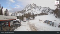 Archived image Webcam Sexten Dolomites: Top station Rotwand 17:00