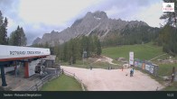 Archived image Webcam Sexten Dolomites: Top station Rotwand 09:00