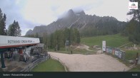 Archived image Webcam Sexten Dolomites: Top station Rotwand 13:00