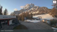 Archived image Webcam Sexten Dolomites: Top station Rotwand 06:00
