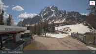 Archived image Webcam Sexten Dolomites: Top station Rotwand 11:00