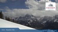 Archiv Foto Webcam Helm Plateau in den Sextner Dolomiten 14:00