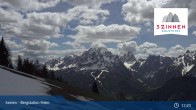 Archiv Foto Webcam Helm Plateau in den Sextner Dolomiten 12:00