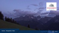 Archived image Webcam Sexten Dolomites: Helm Mountain 00:00