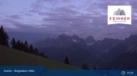 Archived image Webcam Sexten Dolomites: Helm Mountain 00:00