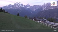 Archiv Foto Webcam Helm Plateau in den Sextner Dolomiten 04:00