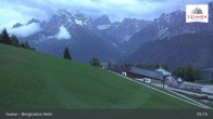 Archiv Foto Webcam Helm Plateau in den Sextner Dolomiten 04:00