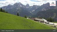 Archiv Foto Webcam Helm Plateau in den Sextner Dolomiten 12:00