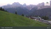 Archiv Foto Webcam Helm Plateau in den Sextner Dolomiten 04:00
