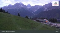 Archiv Foto Webcam Helm Plateau in den Sextner Dolomiten 02:00