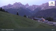 Archiv Foto Webcam Helm Plateau in den Sextner Dolomiten 04:00