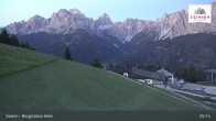 Archiv Foto Webcam Helm Plateau in den Sextner Dolomiten 04:00