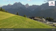 Archiv Foto Webcam Helm Plateau in den Sextner Dolomiten 18:00