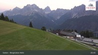 Archiv Foto Webcam Helm Plateau in den Sextner Dolomiten 04:00