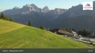 Archiv Foto Webcam Helm Plateau in den Sextner Dolomiten 18:00