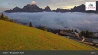 Archiv Foto Webcam Helm Plateau in den Sextner Dolomiten 02:00