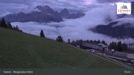 Archiv Foto Webcam Helm Plateau in den Sextner Dolomiten 18:00