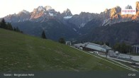 Archiv Foto Webcam Helm Plateau in den Sextner Dolomiten 06:00