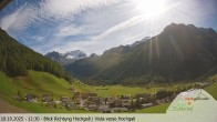 Archiv Foto Webcam Rein in Taufers im Reintal 11:00