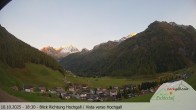 Archiv Foto Webcam Rein in Taufers im Reintal 17:00