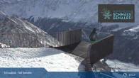 Archived image Webcam Schnalstal Gletscherbahn - Top Station 12:00