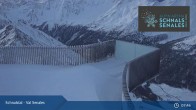 Archived image Webcam Schnalstal Gletscherbahn - Top Station 07:00