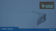 Archived image Webcam Schnalstal Gletscherbahn - Top Station 02:00