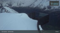 Archived image Webcam Schnalstal Gletscherbahn - Top Station 02:00
