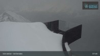 Archived image Webcam Schnalstal Gletscherbahn - Top Station 07:00