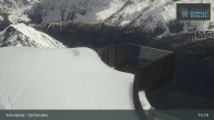 Archived image Webcam Schnalstal Gletscherbahn - Top Station 14:00
