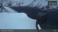 Archived image Webcam Schnalstal Gletscherbahn - Top Station 00:00