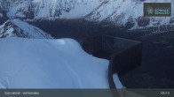 Archiv Foto Webcam Schnalstaler Gletscherbahn - Bergstation 04:00