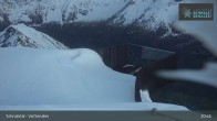 Archived image Webcam Schnalstal Gletscherbahn - Top Station 02:00