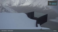 Archived image Webcam Schnalstal Gletscherbahn - Top Station 07:00