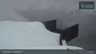 Archived image Webcam Schnalstal Gletscherbahn - Top Station 12:00
