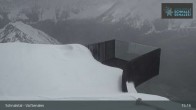 Archived image Webcam Schnalstal Gletscherbahn - Top Station 14:00