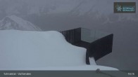 Archived image Webcam Schnalstal Gletscherbahn - Top Station 18:00