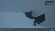 Archived image Webcam Schnalstal Gletscherbahn - Top Station 20:00