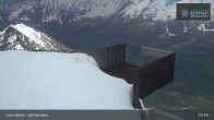 Archiv Foto Webcam Schnalstaler Gletscherbahn - Bergstation 14:00