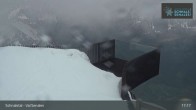 Archiv Foto Webcam Schnalstaler Gletscherbahn - Bergstation 16:00