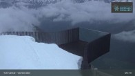 Archiv Foto Webcam Schnalstaler Gletscherbahn - Bergstation 04:00