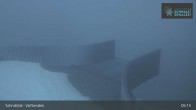 Archived image Webcam Schnalstal Gletscherbahn - Top Station 04:00