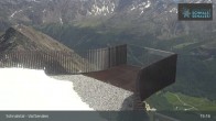 Archived image Webcam Schnalstal Gletscherbahn - Top Station 14:00