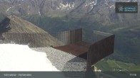 Archived image Webcam Schnalstal Gletscherbahn - Top Station 16:00
