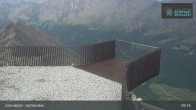 Archived image Webcam Schnalstal Gletscherbahn - Top Station 08:00
