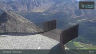 Archived image Webcam Schnalstal Gletscherbahn - Top Station 14:00
