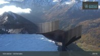 Archived image Webcam Schnalstal Gletscherbahn - Top Station 08:00