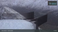 Archived image Webcam Schnalstal Gletscherbahn - Top Station 00:00