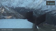 Archived image Webcam Schnalstal Gletscherbahn - Top Station 07:00
