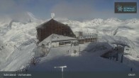 Archiv Foto Webcam Schnalstaler Gletscherbahn - Bergstation 08:00